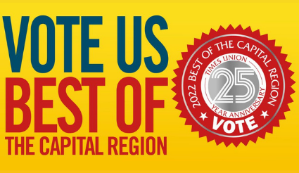 Vote for us in the Times Union’s Best of the Capital Region!